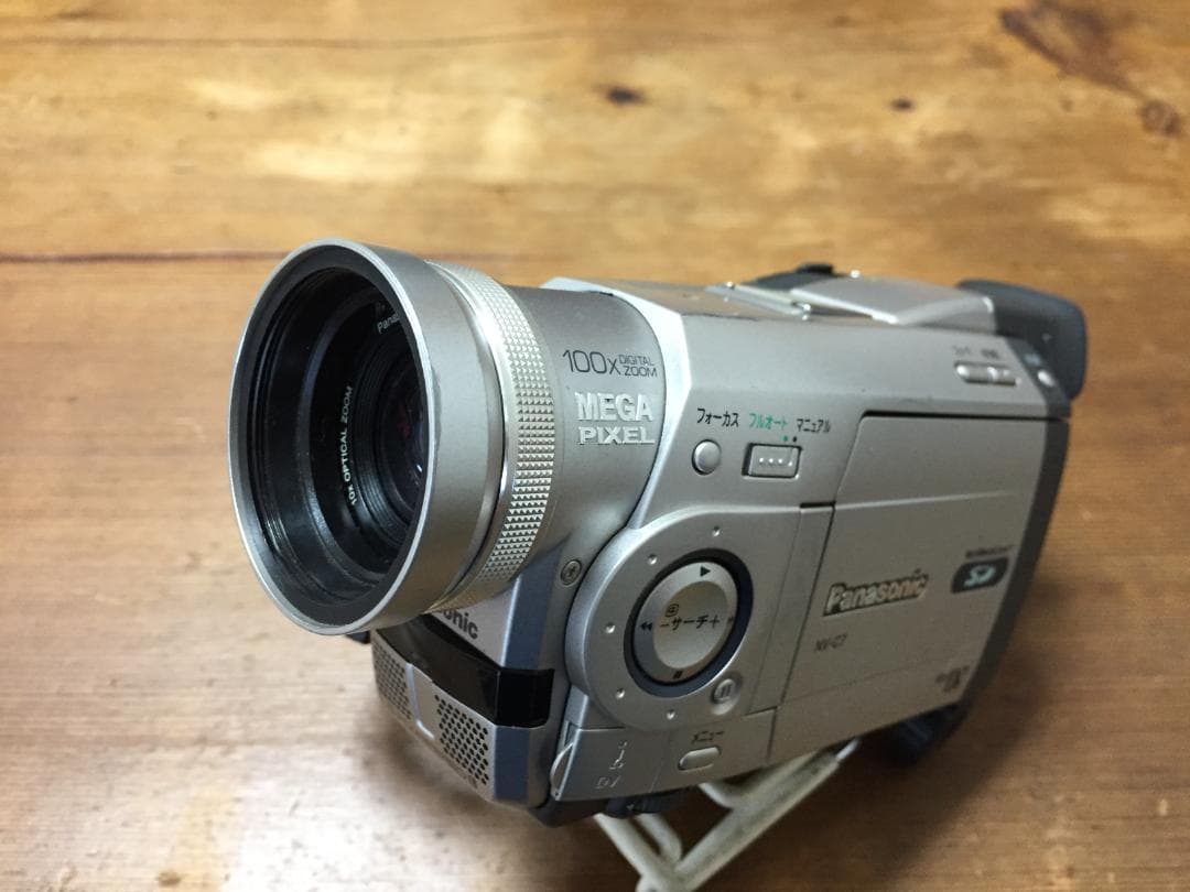 良品 撮影再生ダビングOK　Panasonic NV-C7　付属品あり　大画面