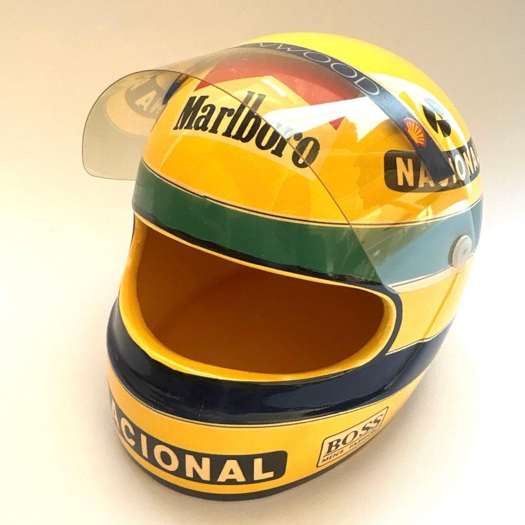アイルトンセナ レプリカヘルメット 模型 陶器製置物 - メルカリ