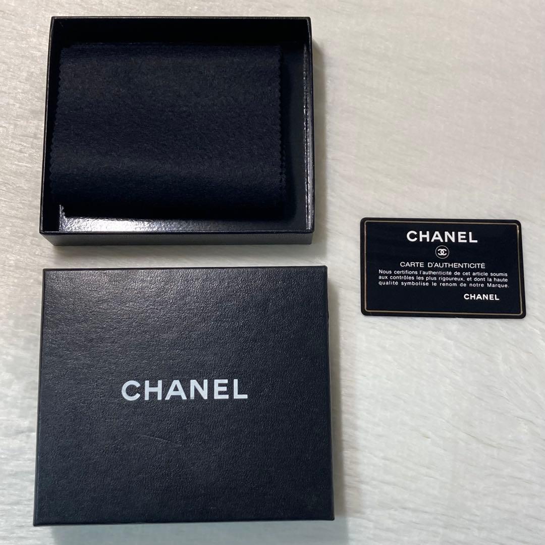 早い者勝ち希少　CHANEL シャネル　黒系　小銭入れ　ケース　ギャラ　箱