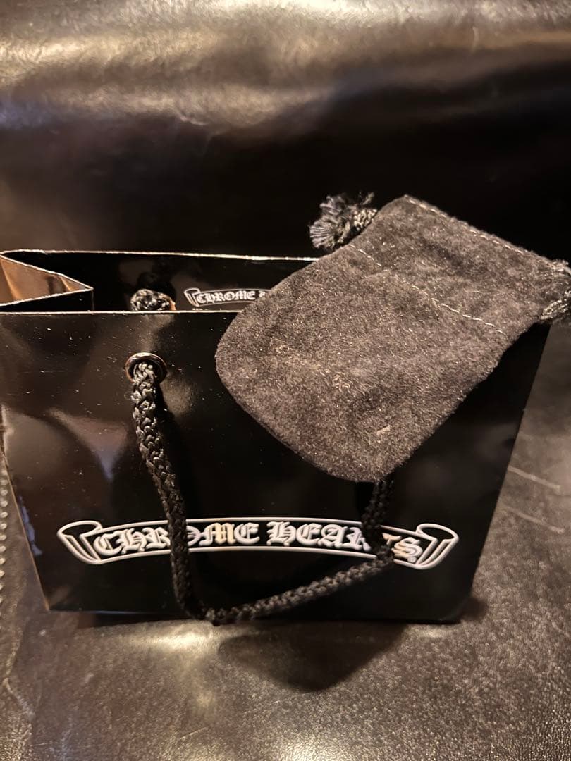 クロムハーツ　ダガー＆ハート　ペンダントトップ　ユーズド