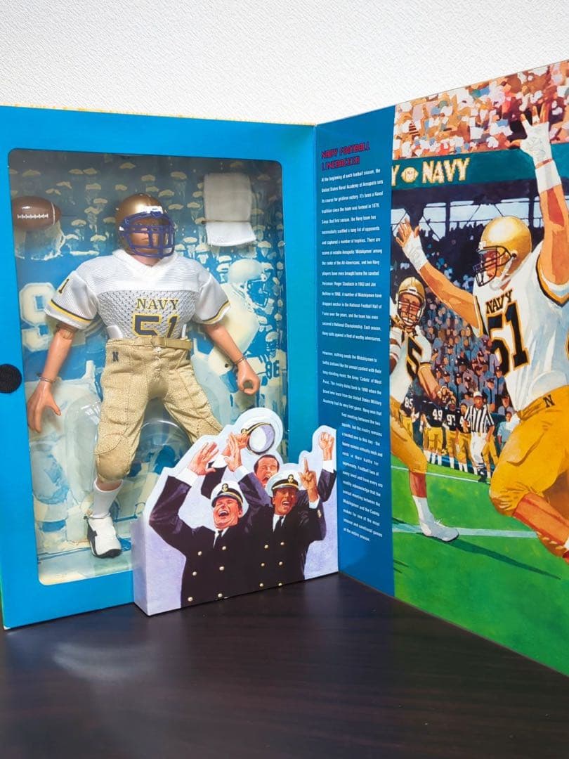 ★絶版！2体セット☆1/6 GIジョー NAVYアメフト 12インチKenner