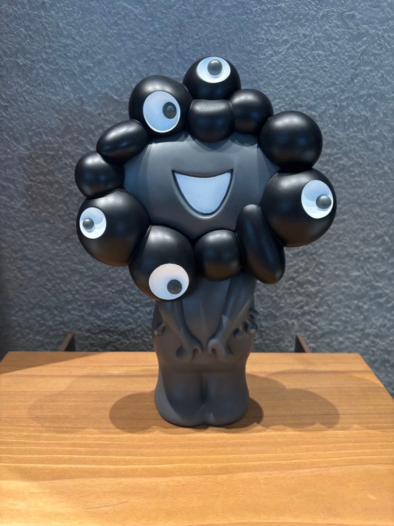 ミャクミャク ソフビ 貯金箱 ブラック モノクロ 新品 EXPO2025 万博