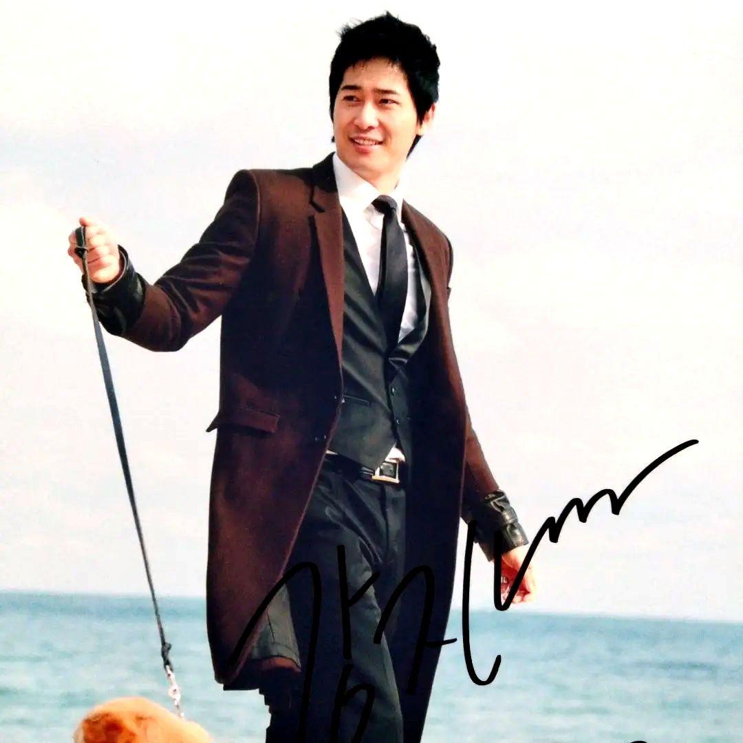 セール中…カン・ジファン直筆サイン入り超大型写真… Kang Ji Hwan