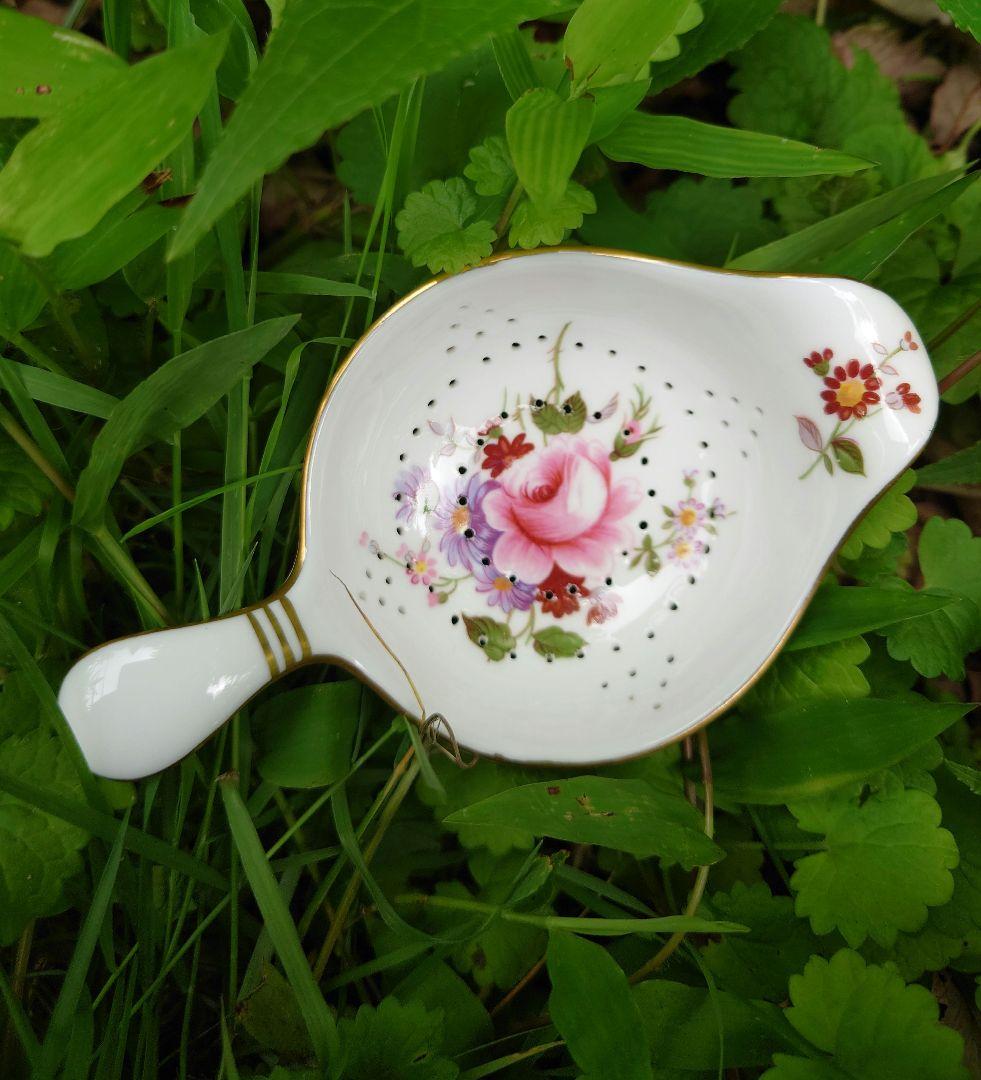 ロイヤル・クラウンダービー ボーンチャイナ ティストレーナー＆ミルク