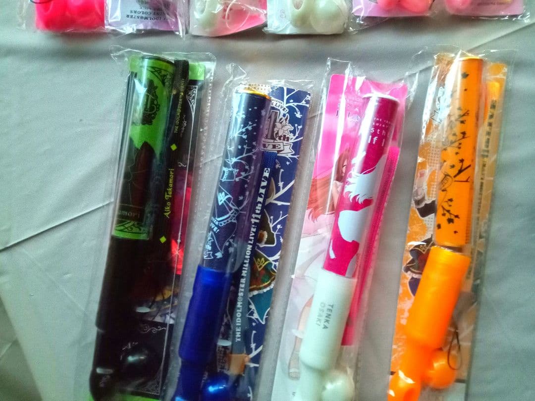 ⭐学園アイドルマスター⭐新品✨公式コンサートライト　19本セット