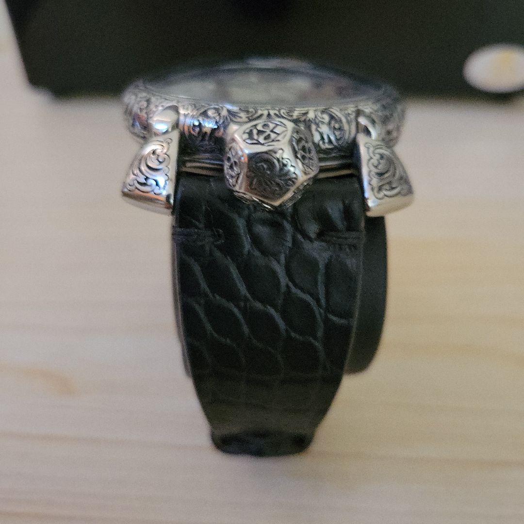 GaGaミラノ スカルデザイン メンズ腕時計 世界300本限定希少品