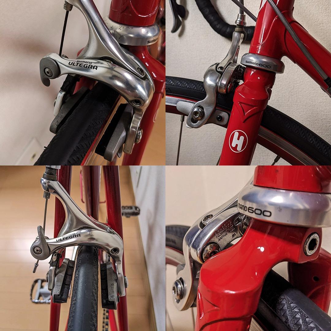 【送料込】ヴィンテージ・クロモリ・ロード Holks 90's／輪行ハードケース