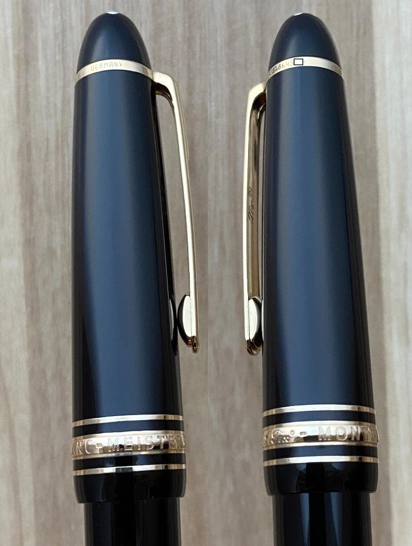 美品 モンブラン ル・グラン 161 ブラックxゴールド ドイツ製