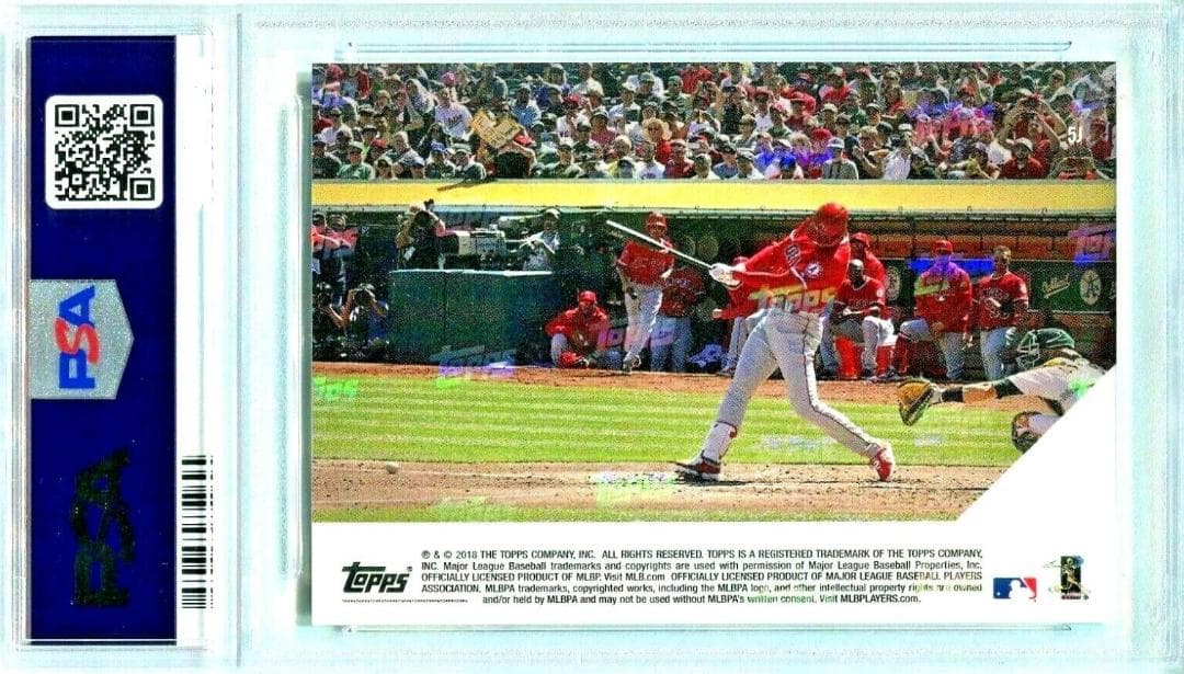 大谷翔平 MLB初ヒット カード（日本語版）PSA鑑定済(10点満点) 大谷