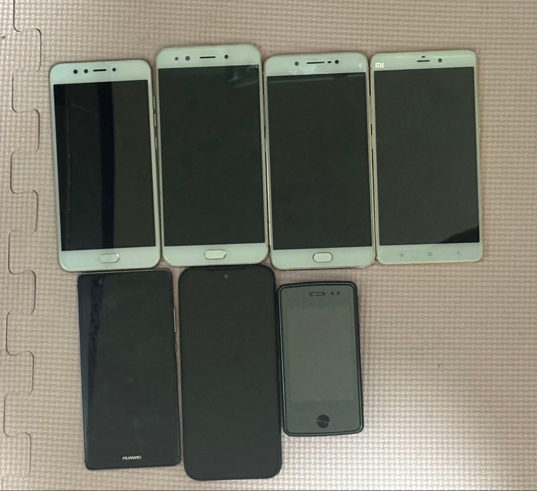 ジャンク スマートフォンまとめ本体 4台セット - メルカリ