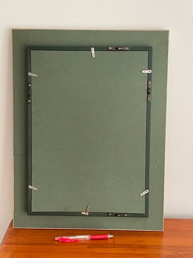 絵画　ムクゲ（ 木槿 ）　油彩画　Kouji 1994