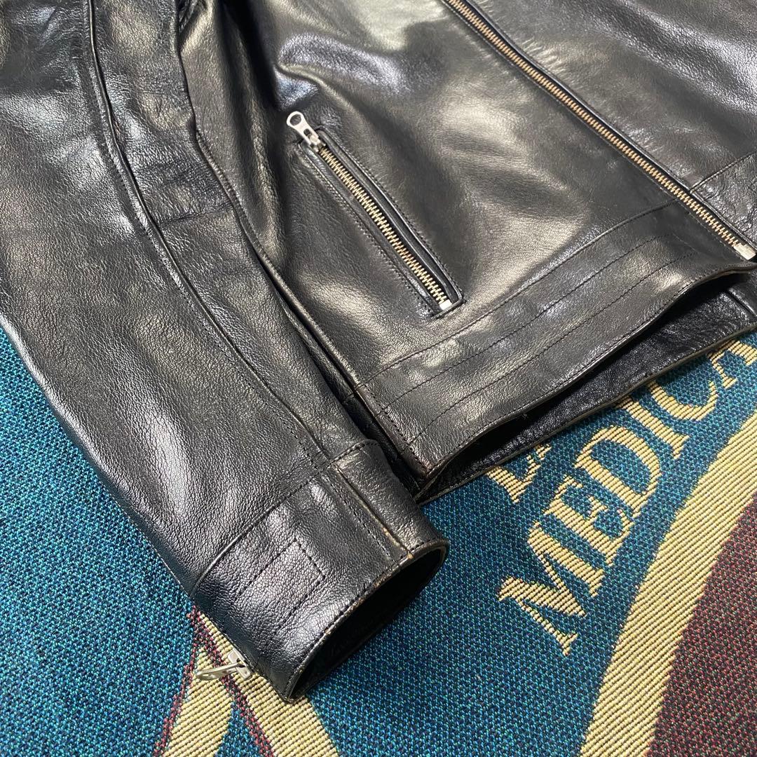 90s シングル ライダースジャケット G1 A2 フライトジャケット レザー