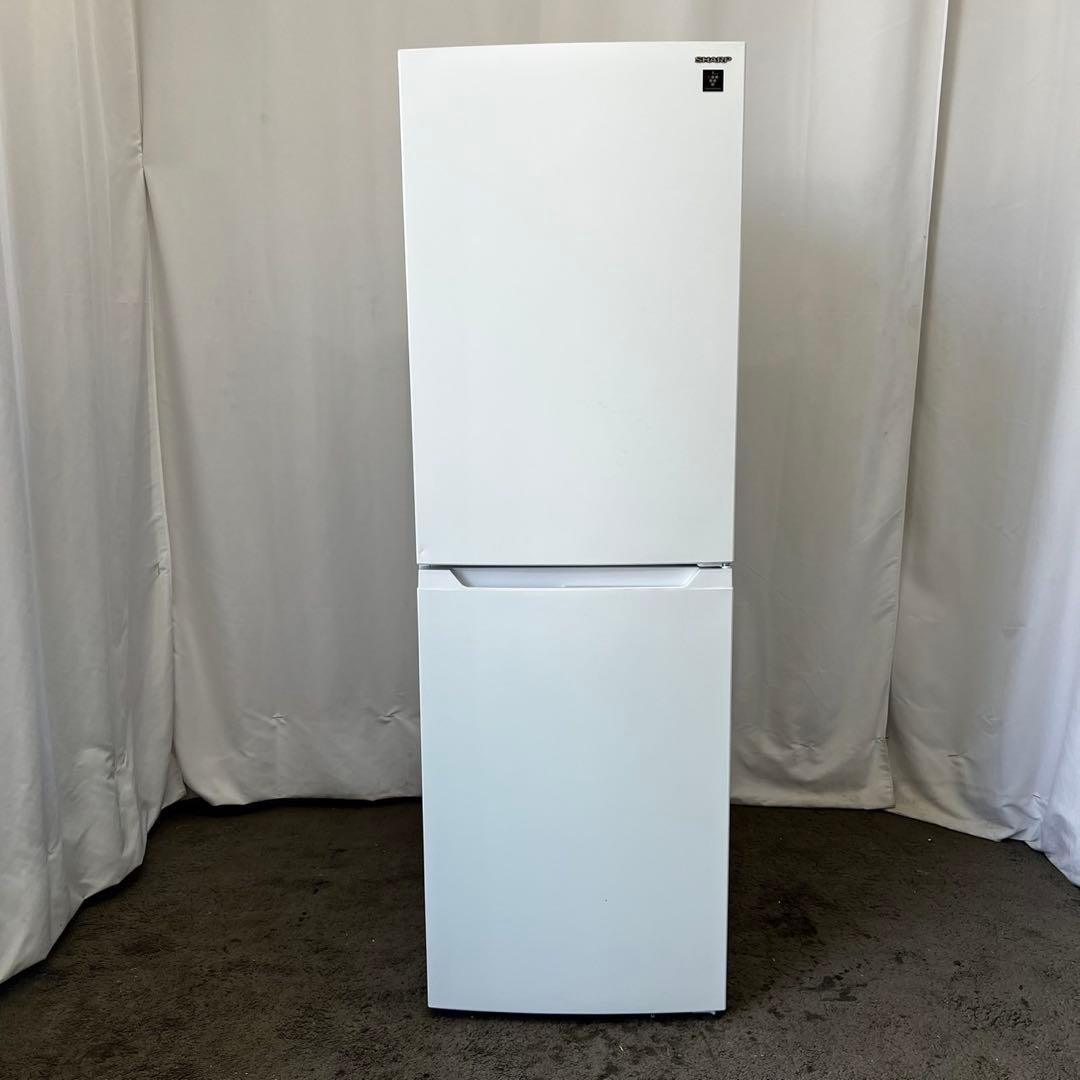 407⭕️冷蔵庫 シャープ 最新 大型 綺麗 中古 安い 大きめ 白 設置無料