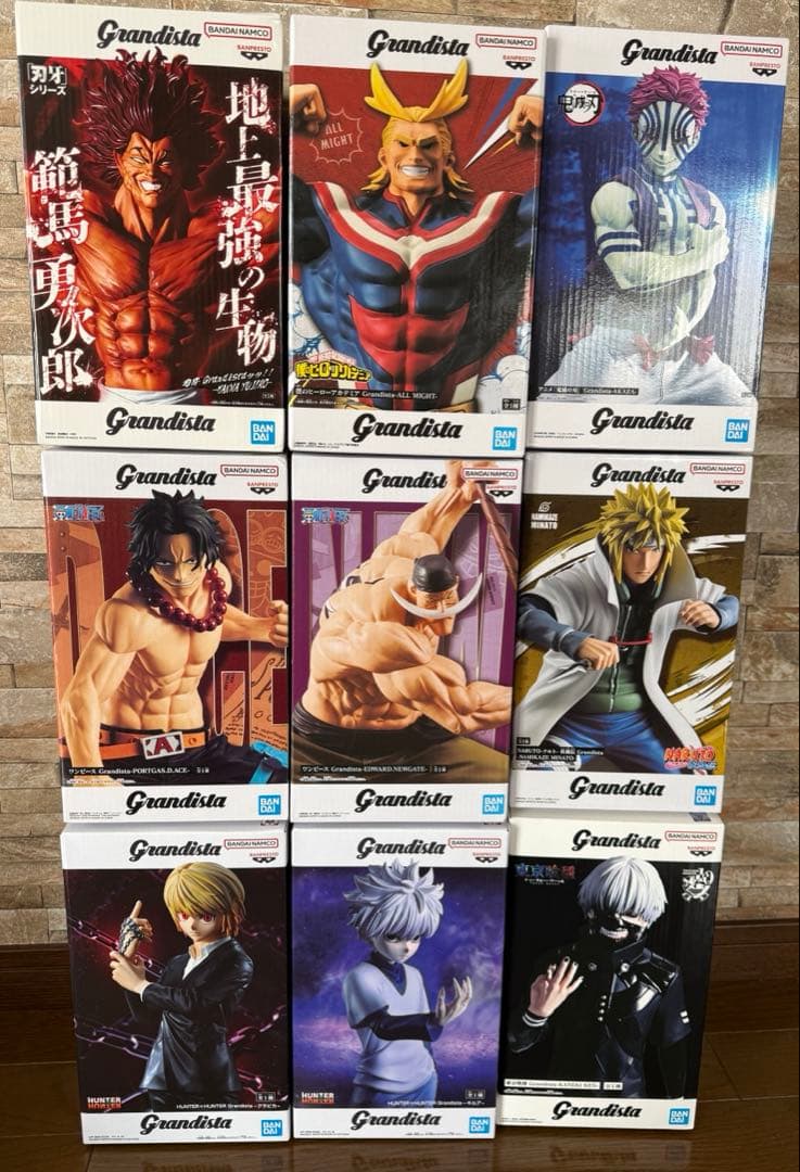 Grandista プライズフィギュア まとめ売り - メルカリ