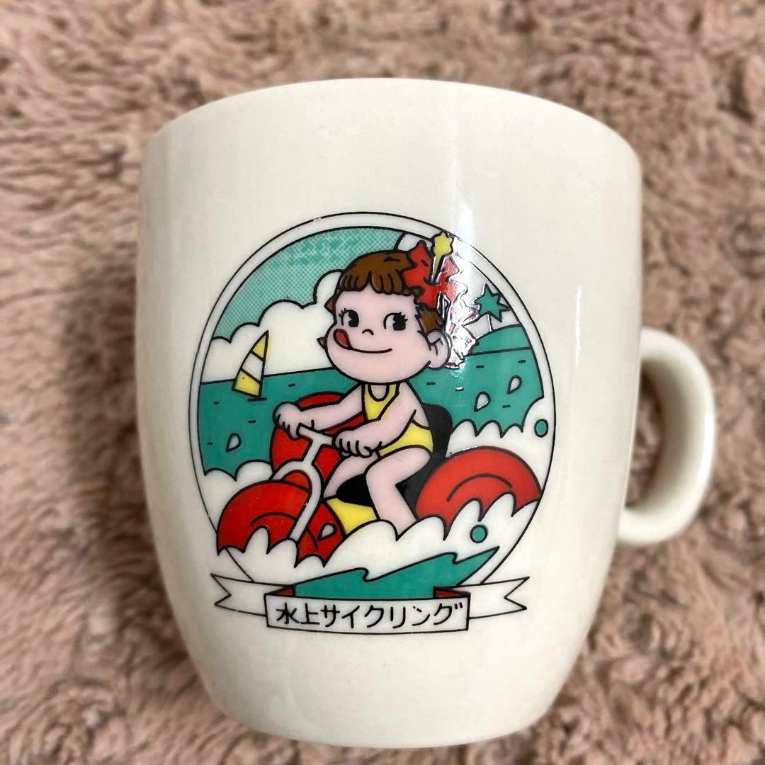 不二家ペコちゃん マグカップ プリンカップ 昭和レトロ - メルカリ