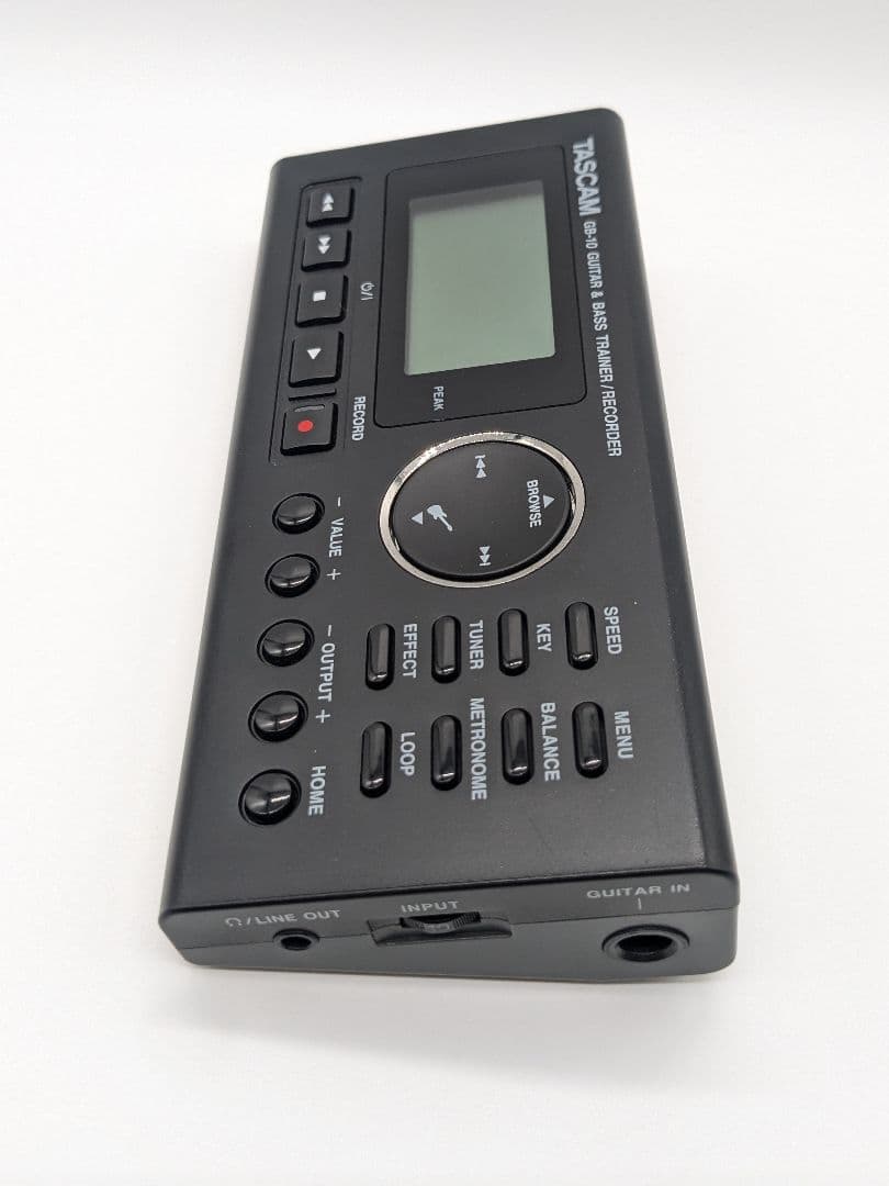 美品TASCAM トレーナー/レコーダー ギター&ベース用 GB-10