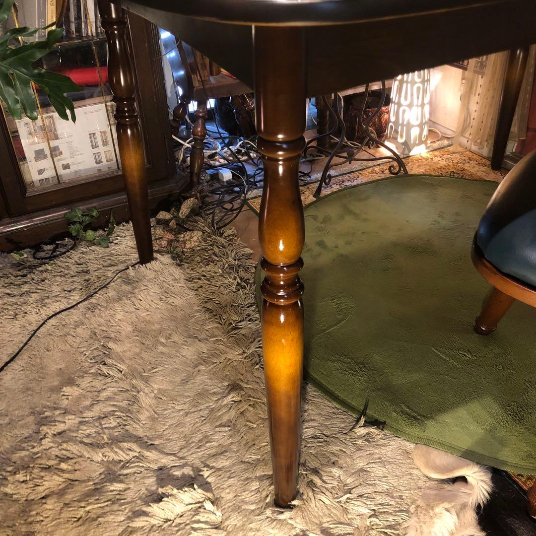 Sale キツツキマーク ヴィンテージ オーバルテーブル１２５