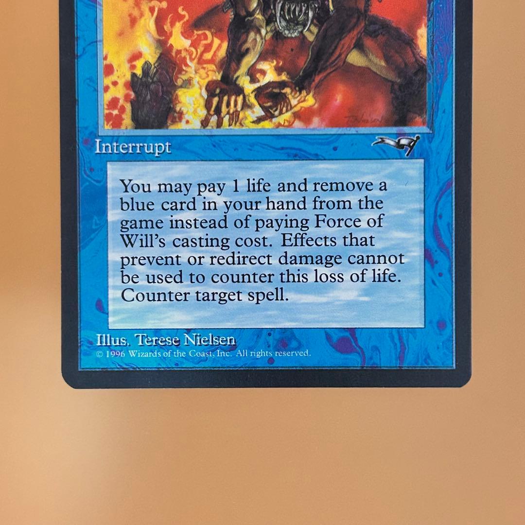 MTG 意思の力 Force of Will 英語 4枚 ALL アライアンス