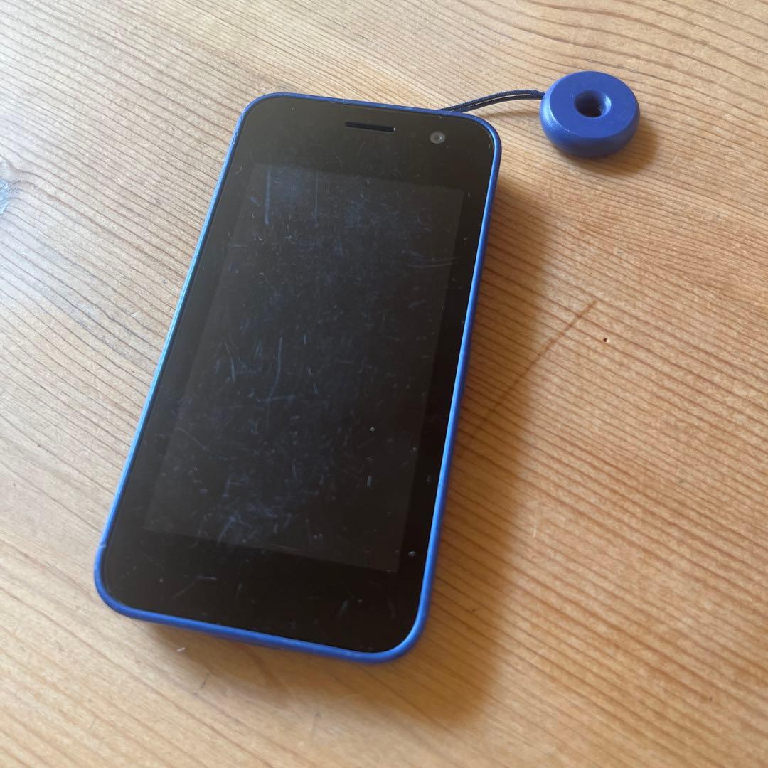 ドコモキッズケータイ（本体）KY-41C ブルー