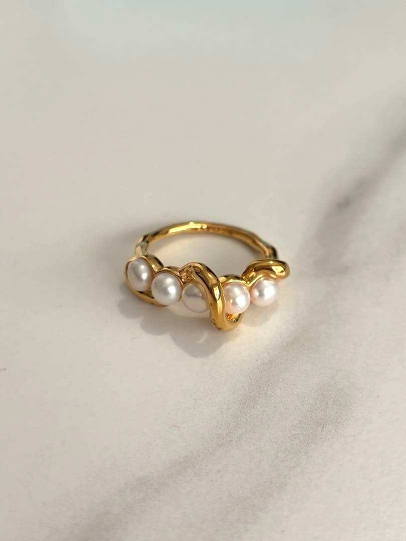 Missoma Molten パールリング