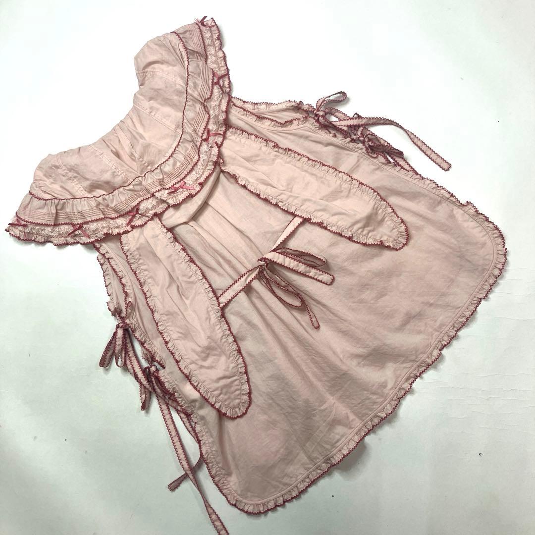 美品】ピンクハウス ピンク うさ耳付き タブリエ/2025年 名古屋高島屋