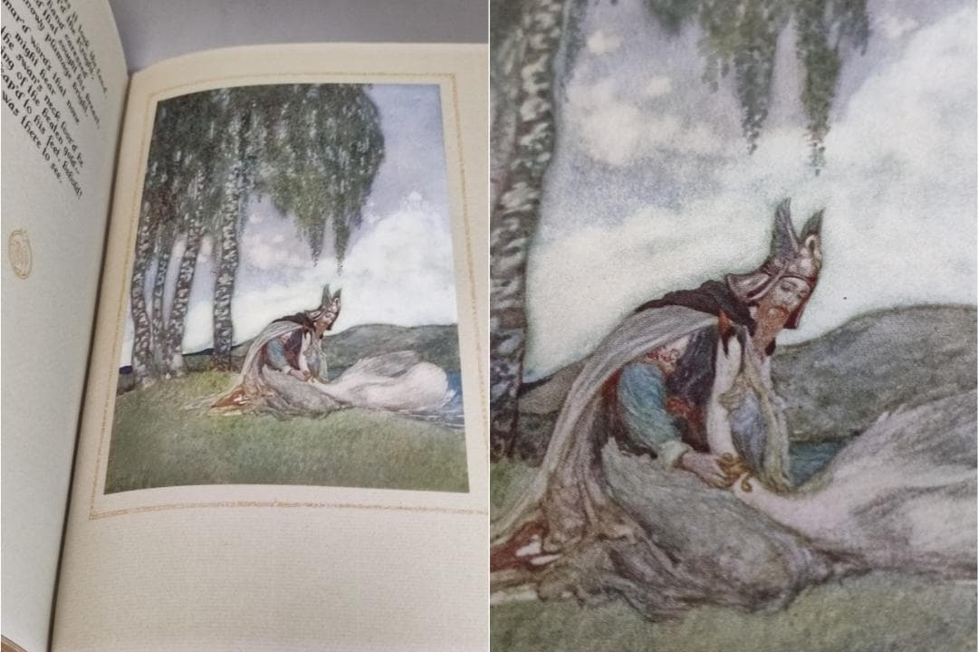 ポガニー 挿絵本 「ローエングリン」 ワーグナー  古書 洋書 アンティーク