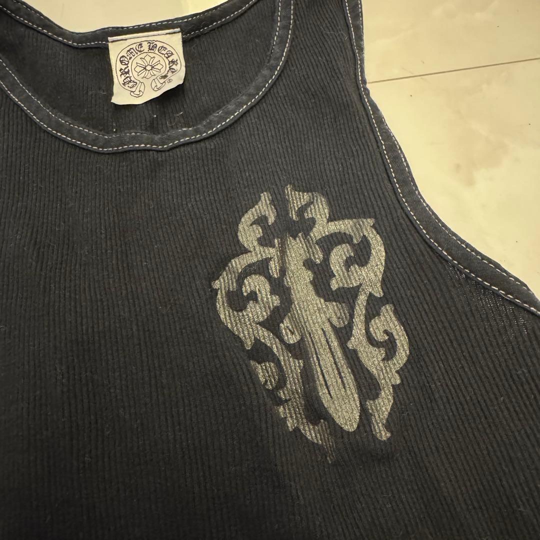 本物保証☆クロムハーツ☆メンズタンクトップ☆バック&両サイドロゴ☆