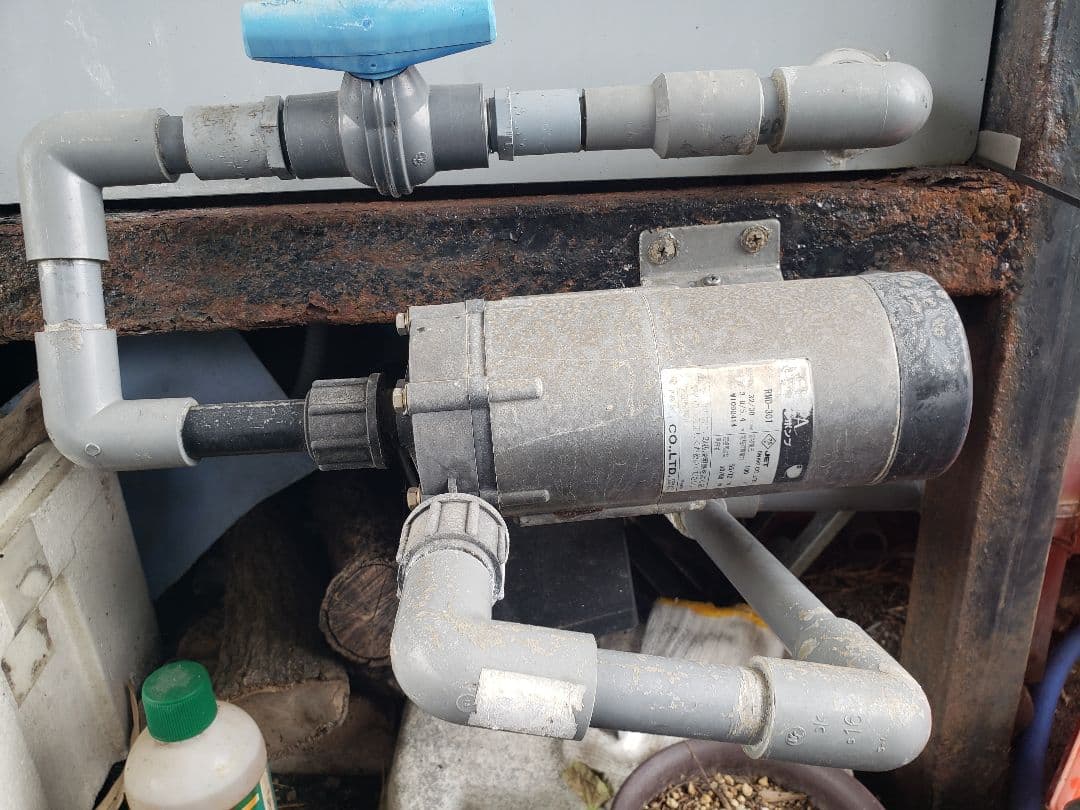 引取限定 1800 オーバーフロー水槽 アクリル 濾過槽 レイシーポンプ