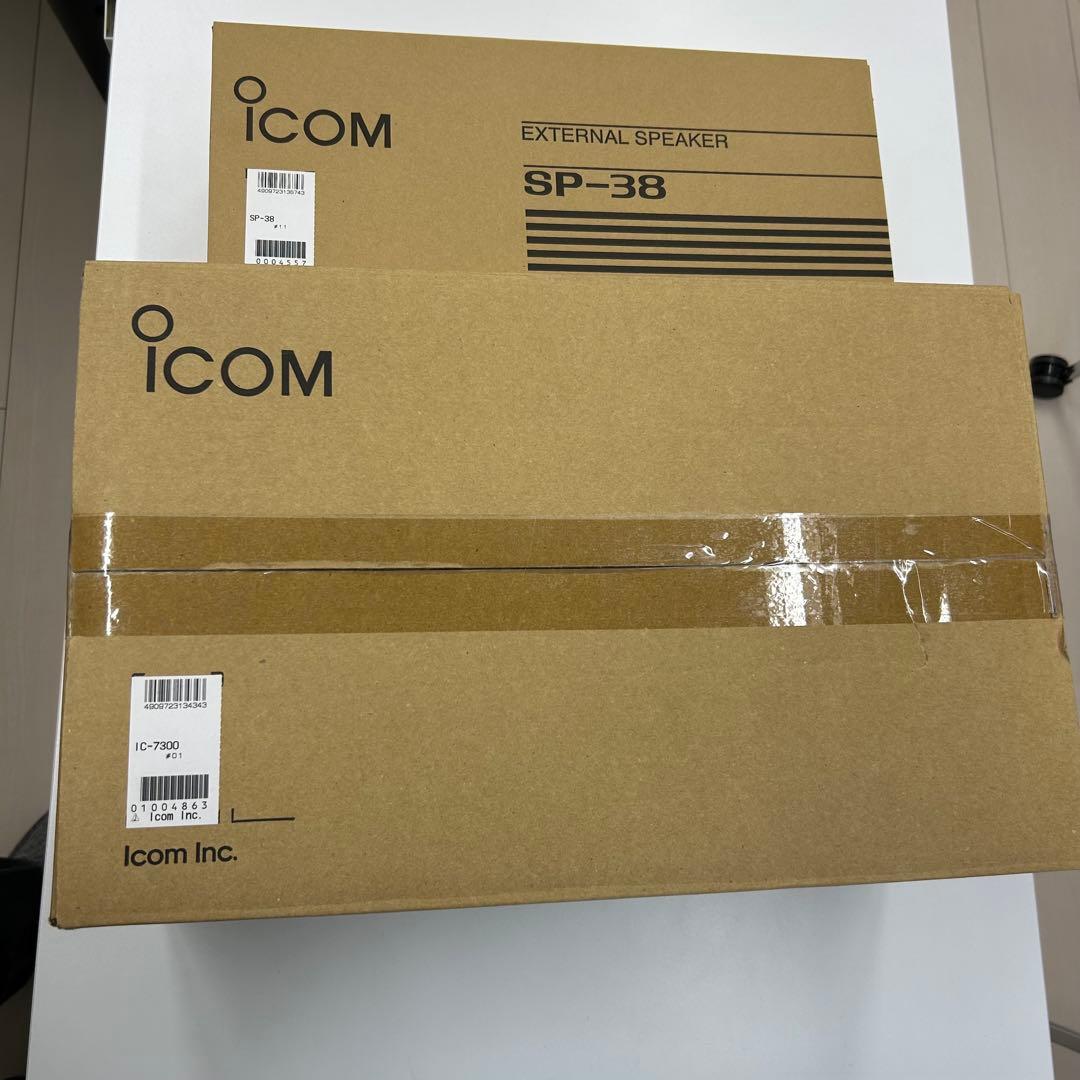 ICOM IC-7300/SP-38/MB123トランシーバー&スピーカーセット Amazon.co
