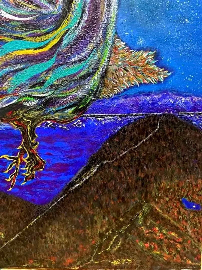 ◉永遠に】F30号 souling_y アクリル画