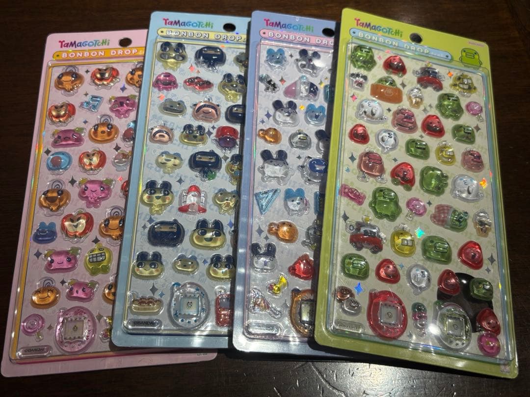 ボンボンドロップシール　ミニ　サンリオ　たまごっち　12枚セット