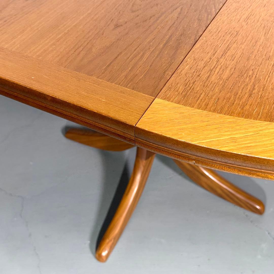 【キヨ】Parker Knoll ラウンドエクステンションテーブル