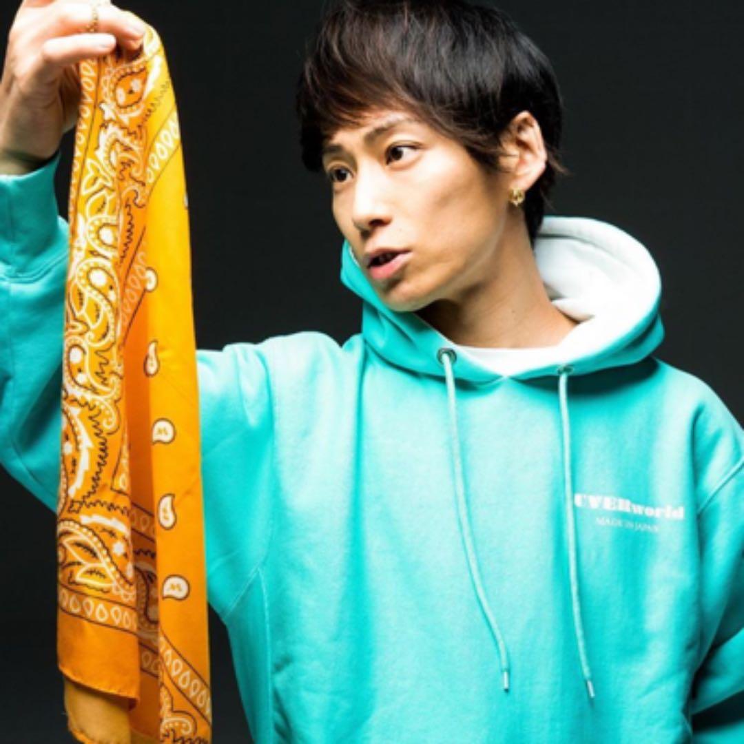 UVERworld パーカー ターコイズブルー XL - メルカリ