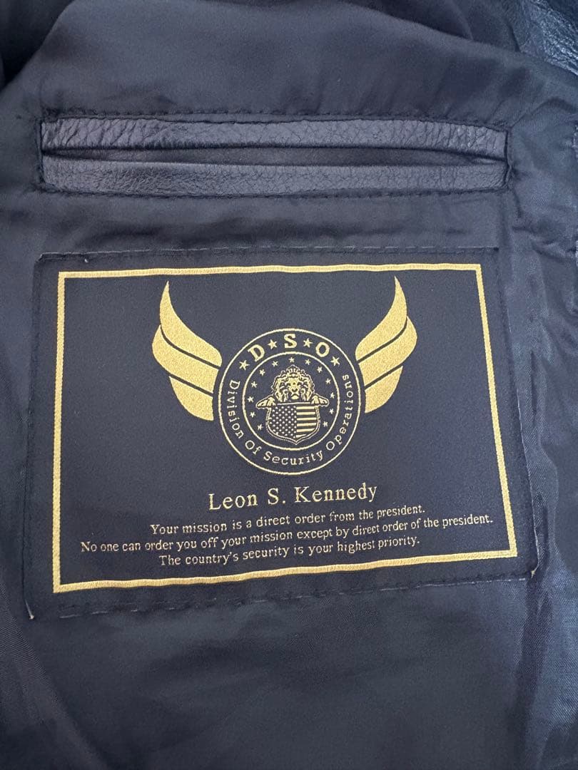 バイオハザード 6 限定生産 レオン S ケネディ レザージャケット　サイズM