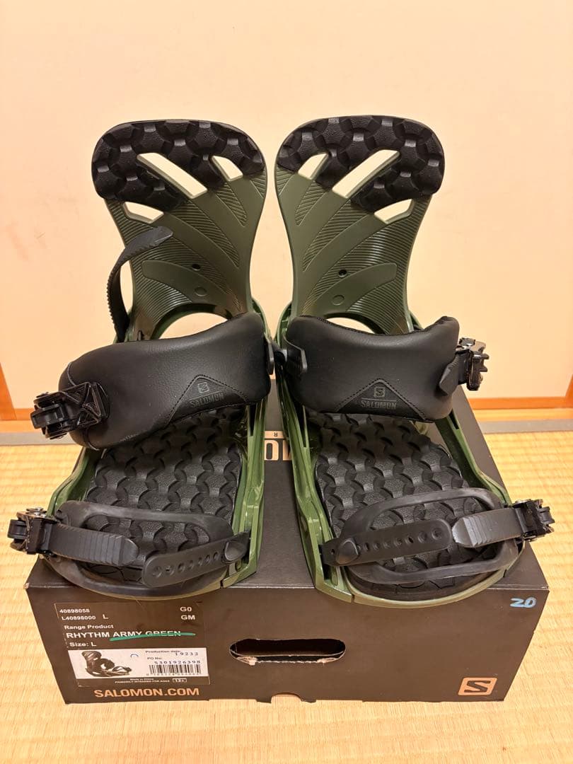 サロモン　 スノーボードブーツ、ビンディングセット