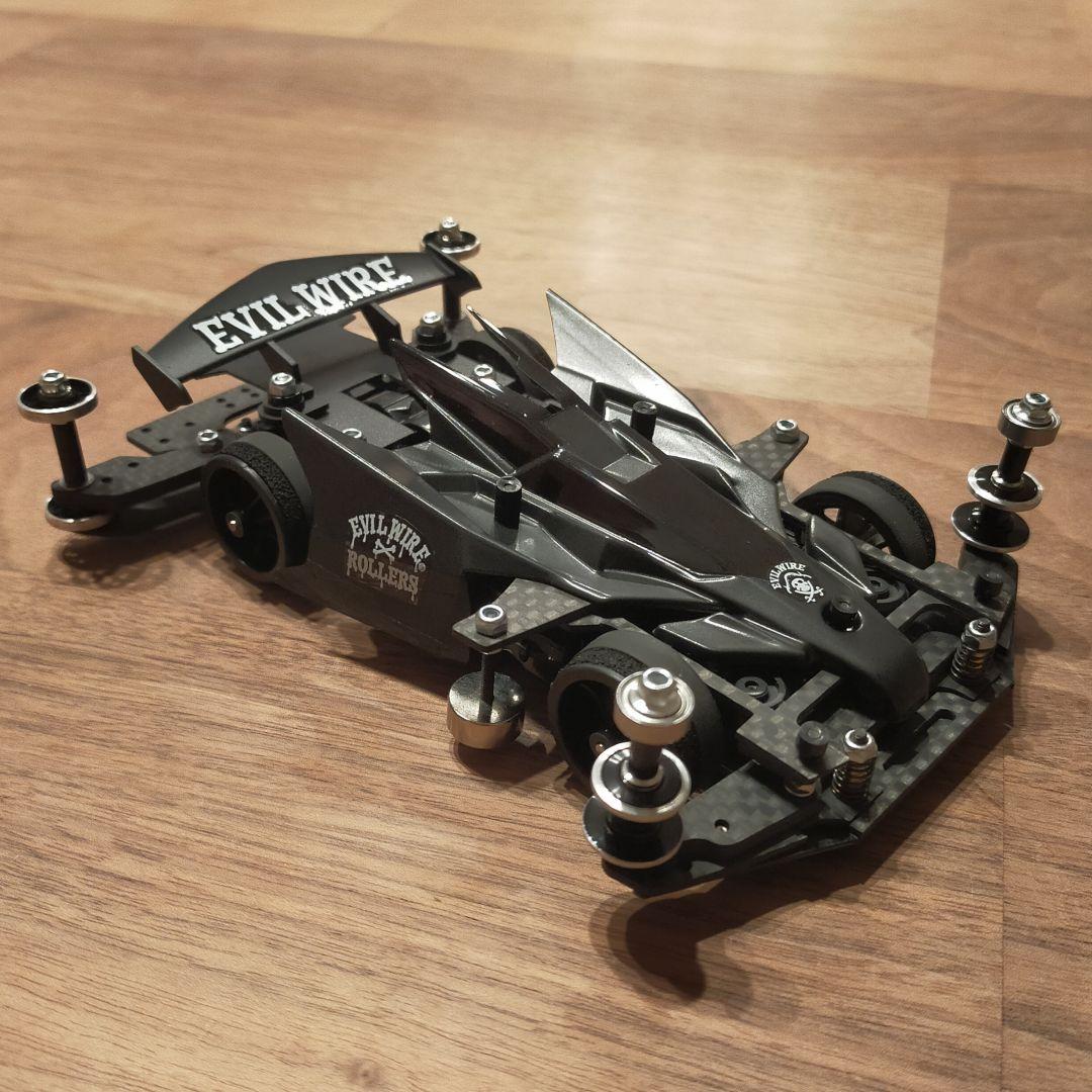 ミニ四駆 完成品 ネオファルコン MSフレキ - メルカリ MSフレキ ネオ