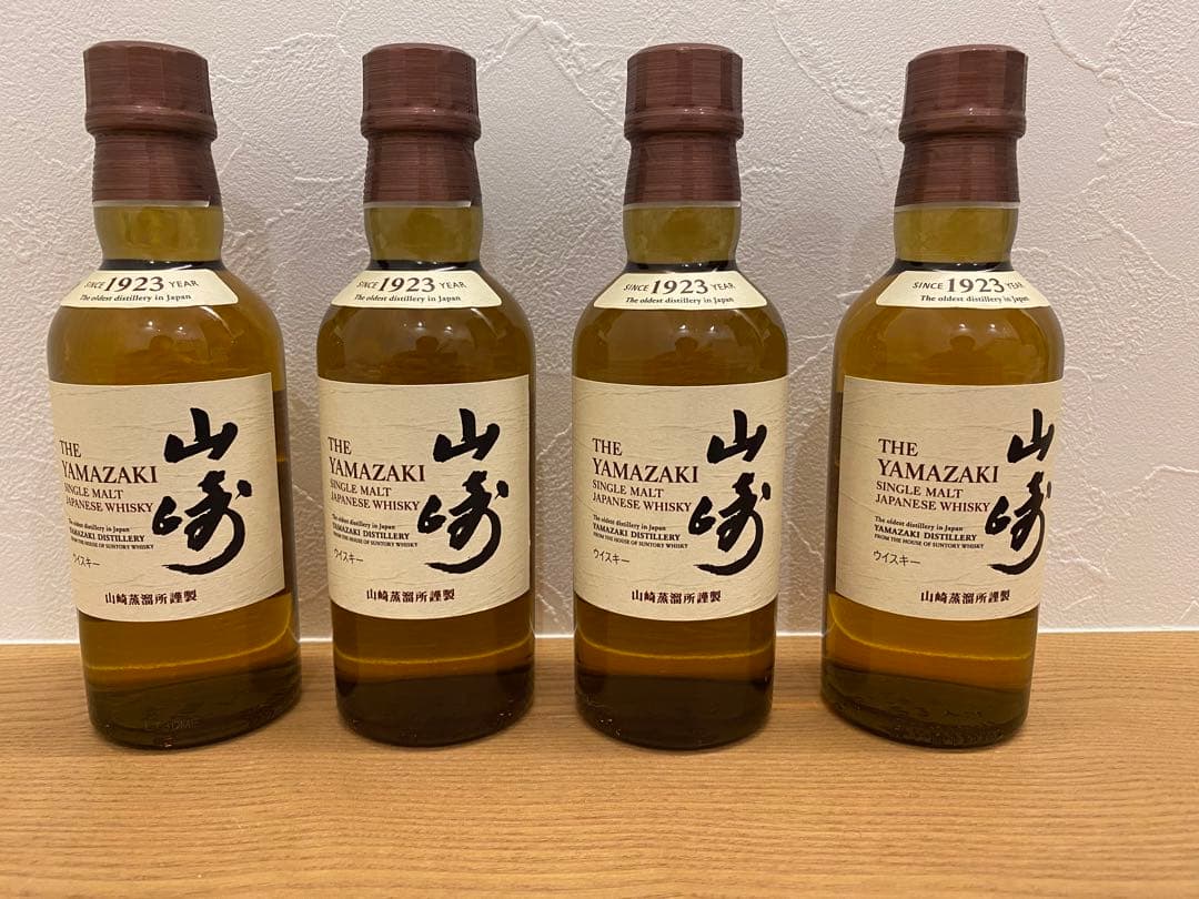 山崎ウイスキー 180ml 6本 白州ウイスキー 180ml 6本 12セット 楽天