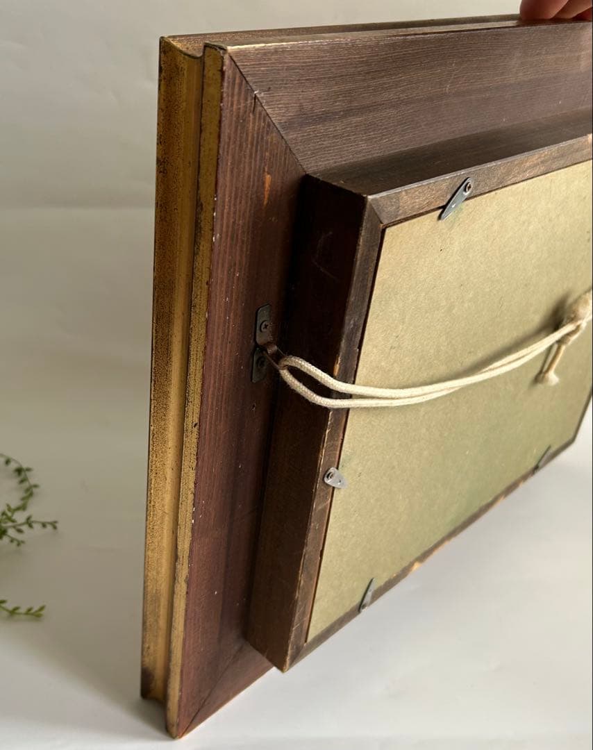 油彩画 Volendam 作家銘あり　額絵　美術品