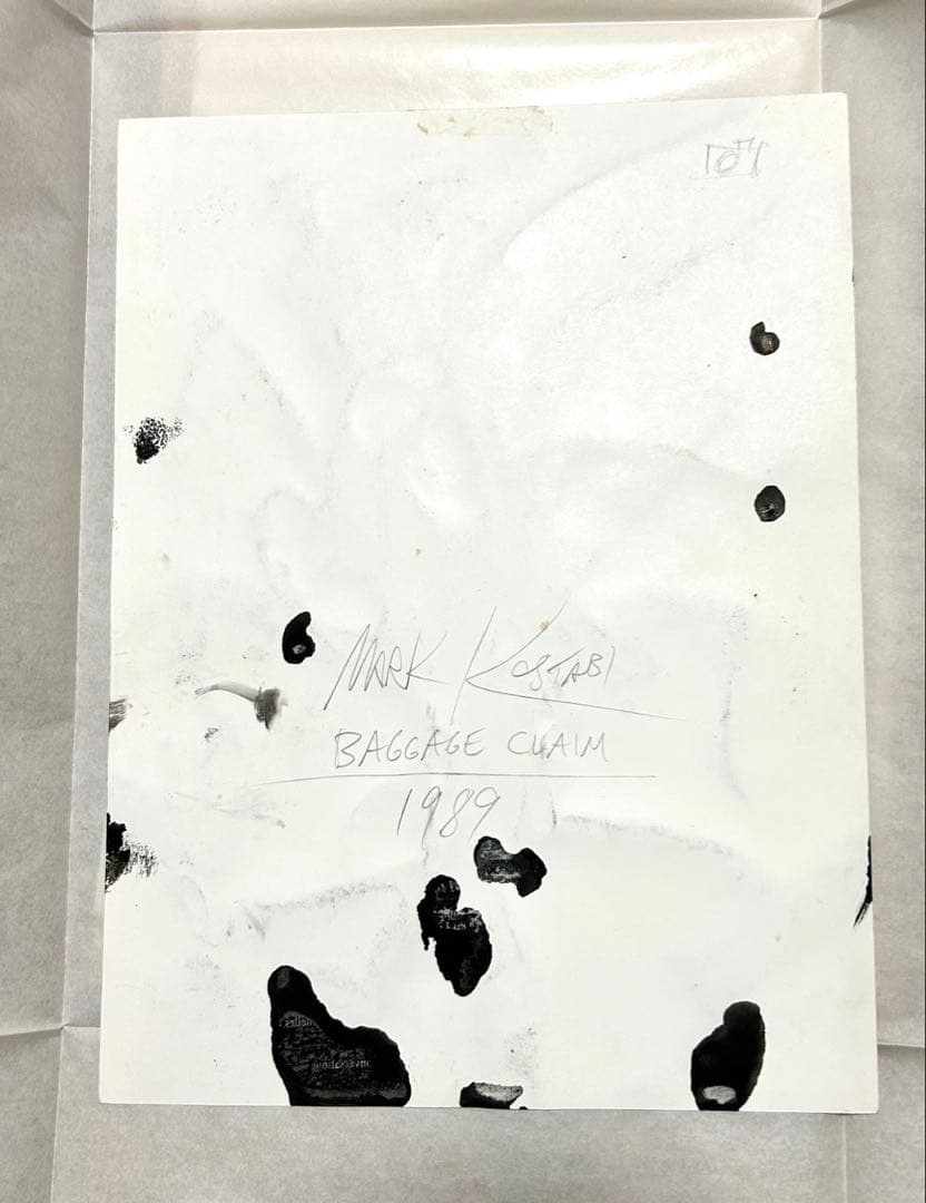 貴重一点物マークコスタビ MARK KOSTABI 直筆デッサン1989②