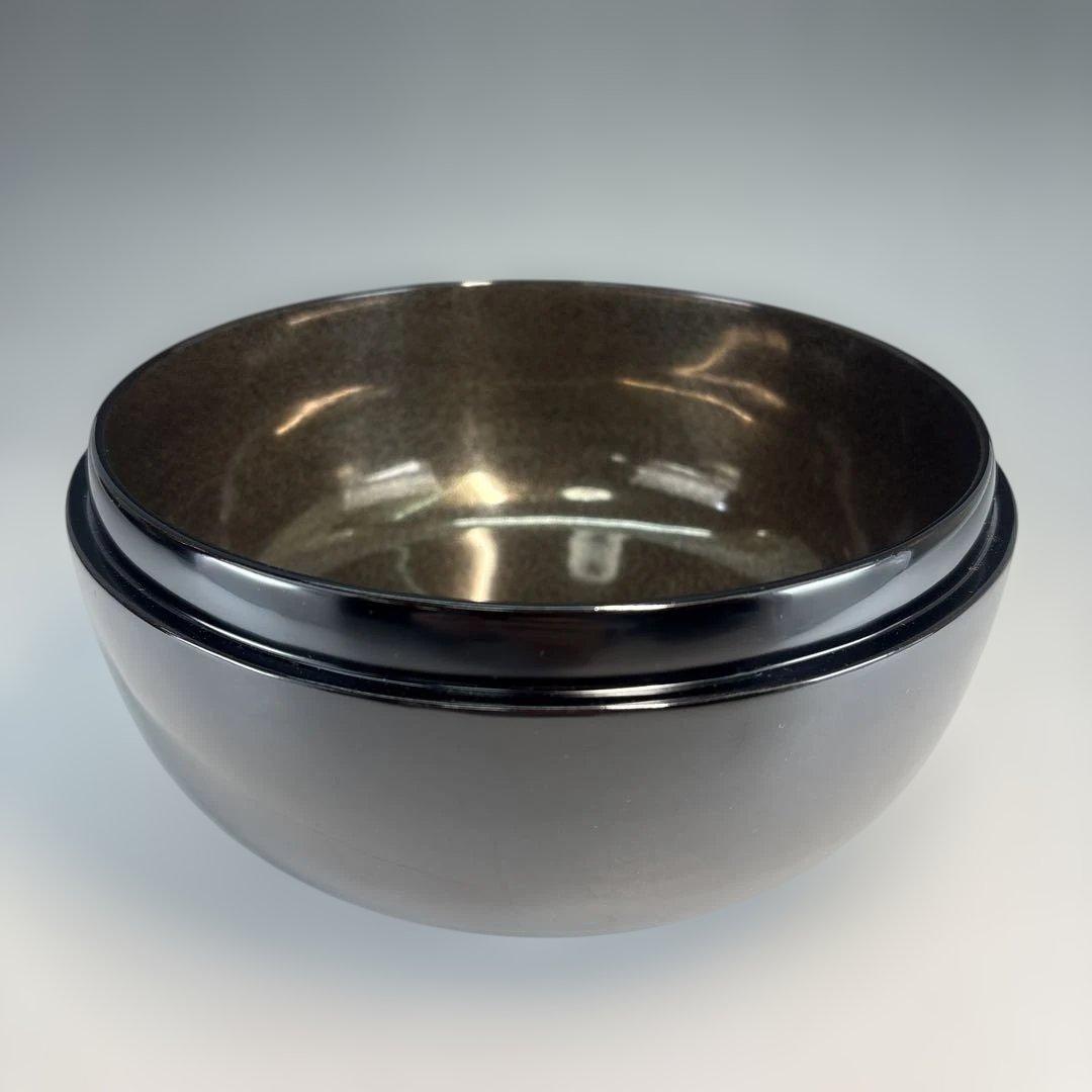 中古品】輪島塗食籠 蒔絵「玉峰」塗師「静峰」髙台寺蒔絵 外