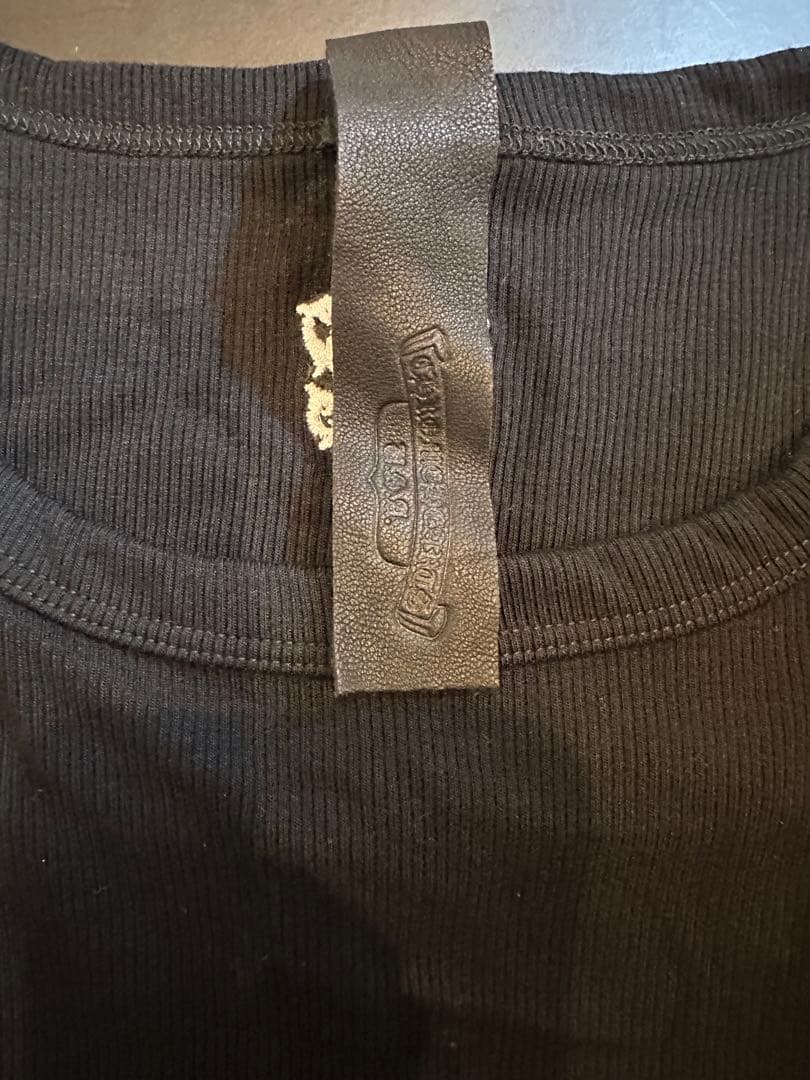 新品　CHROM HEARTS クロムハーツ Y NOT CH刺繍 タンクトップ