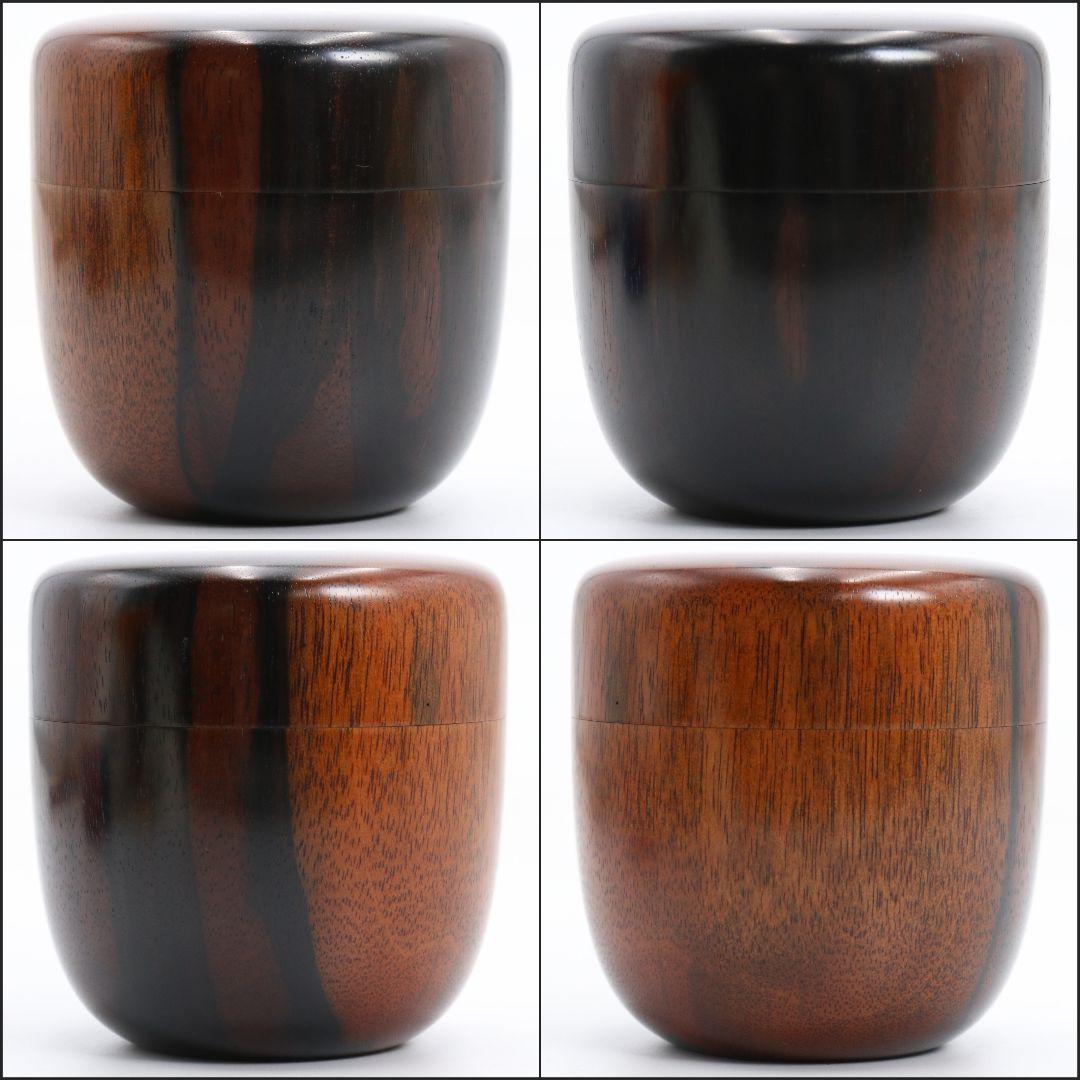 茶道具 輪島塗 栄伸堂 花草蒔絵 棗 共箱 V 9168 茶道具 輪島塗 元岡清