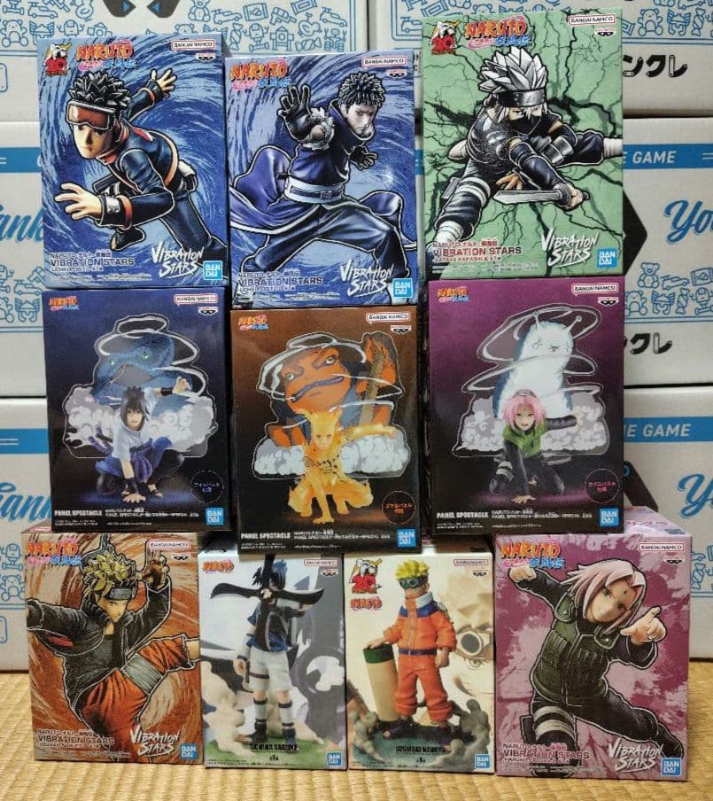 NARUTOフィギュアVIBRATION STARS 新たなる三竦み12点