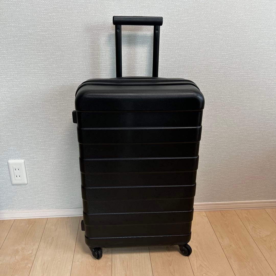 無印良品 ハードキャリー 56l 黒 スーツケース - メルカリ