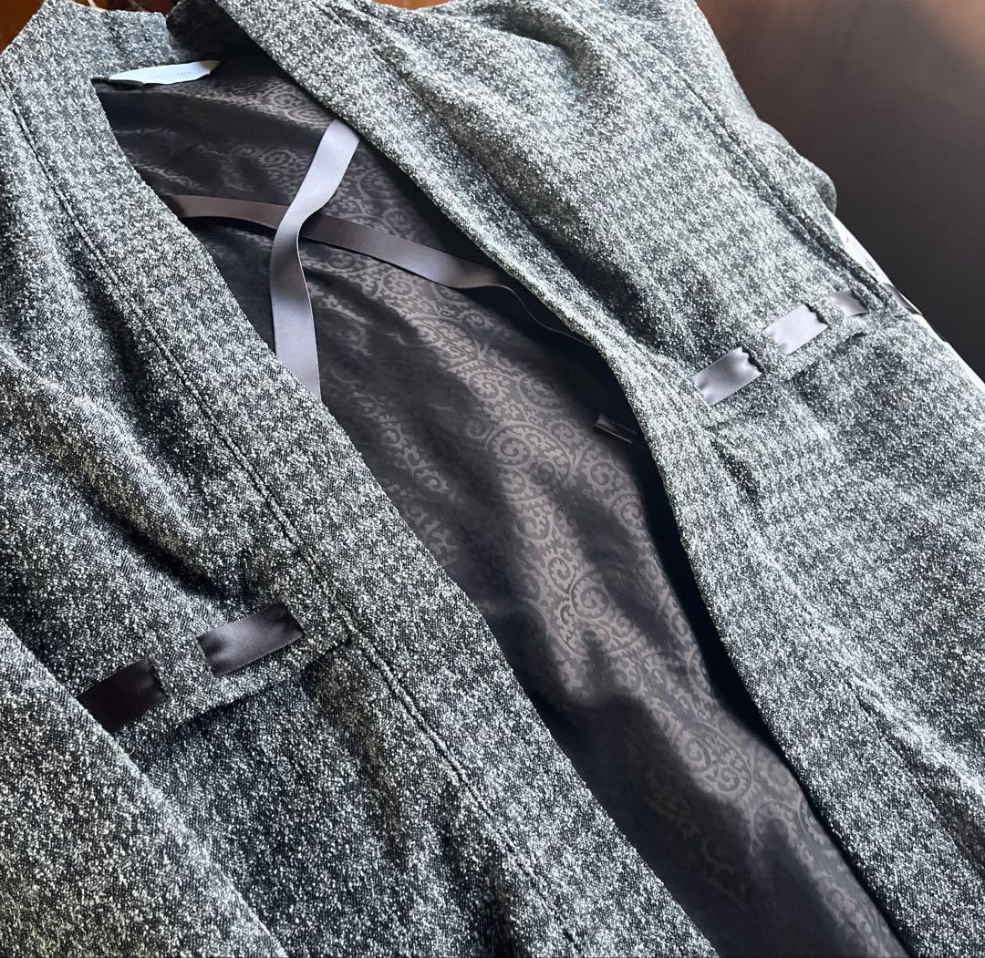 Sasquatchfabrix.パワーショルダー羽織　ジャケット　グレー