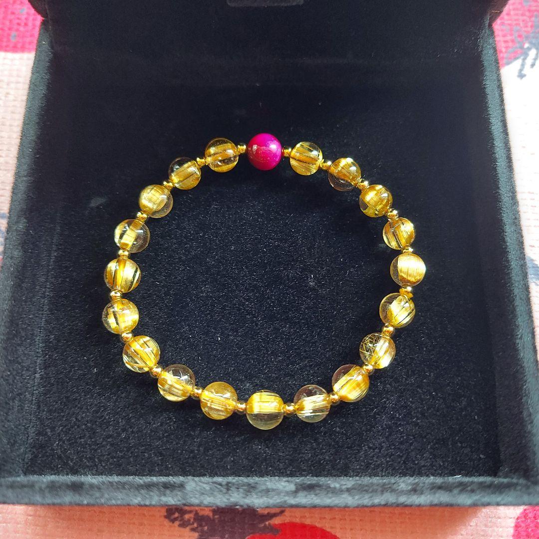 ⤵️値下げ⤵️《高品質/クリアタイプ》タイチンルチルクォーツ