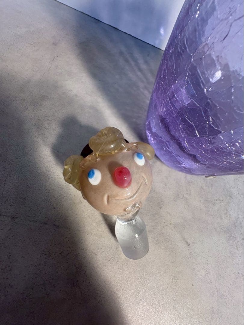 希少】Bohemia Glass ボヘミアガラス ピエロ デキャンタ ケース付