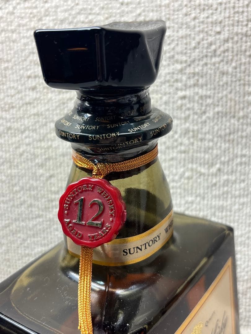 サントリー ローヤル12年 未開封 700ml 希少ラベル ウイスキー - メルカリ