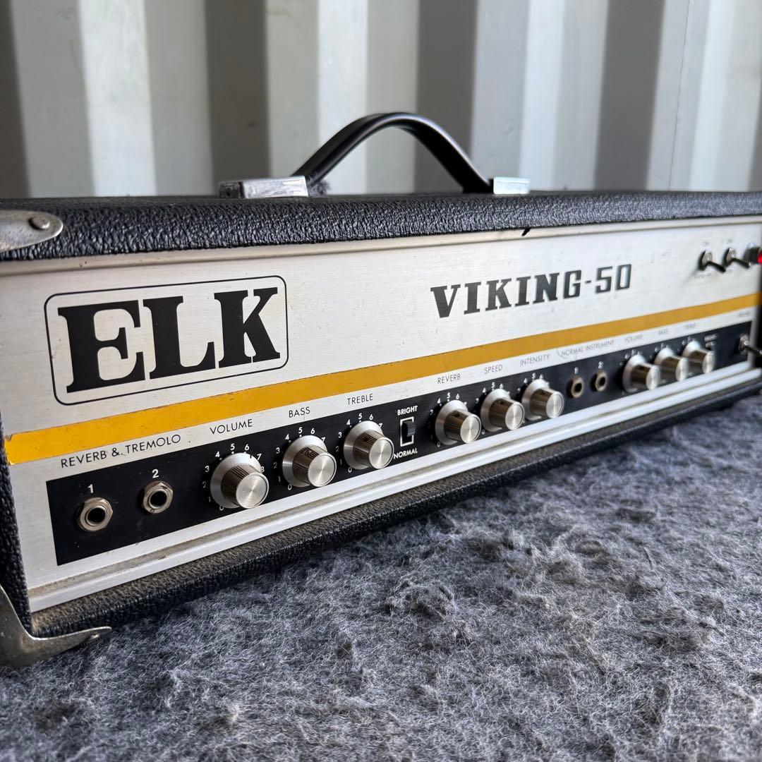 ジャンク ELK VIKING-50バイキング ギターアンプ 真空管アンプ