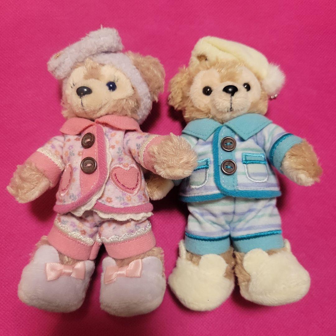 オータムスリープオーバー ダッフィー 2018年 ぬいぐるみバッジ